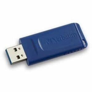 128GB FLASH DRIVE USB 2.0 BLUE 98659