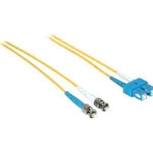 3M FIBER SMF OS1 SC/ST 9/125 DUPLEX YELLOW CABLE MICRON