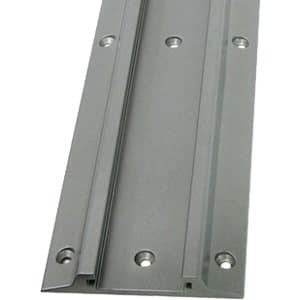 34IN WALL TRACK ALUMINUM WITH CHANNEL COVER/MNT HARDWARE NOT INCL