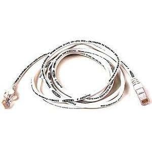 1000FT BULK CAT5E WHITE SOLID CABLE 4PR 24AWG