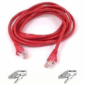 CAT5E ENET PATCH CABL SNAGLESS RJ45 M/M 01-BELKIN BAG  LABEL