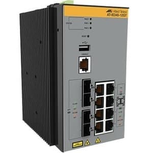 8X 10/100/1000T 4X100/1000X SFP INDUSTRIAL ENET LAYER 3 SW POE+ SUP