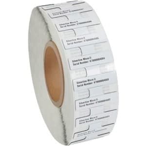 LABEL SYNTHETIC 1.7656X0.5156IN 45X13MM TT RFID POLYESTER WITH FOAM