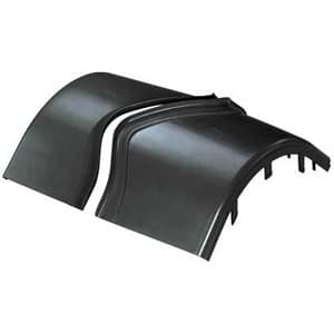 SPLIT COVER OUTSIDE VERTICAL 90O 12X4 300MMX100MMFIBERR BL PK1
