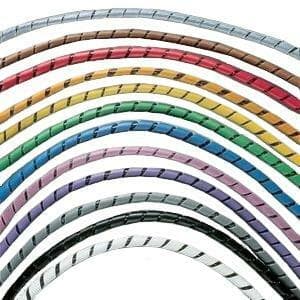 SPIRAL WRAP .50 (12.7MM) X 10 0 POLY RED