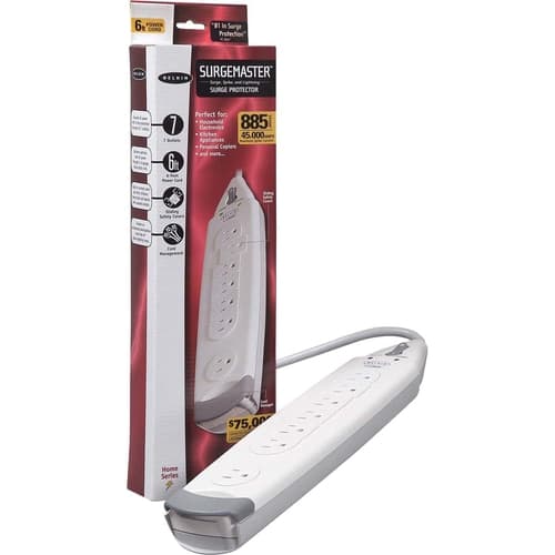 7OUT SURGE PROTECTOR 6FT CORD HOME SERIES SURGEMASTER