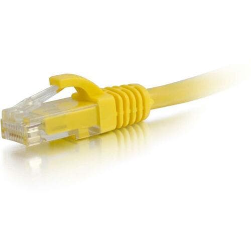 14FT CAT6 YELLOW GIGABIT PATCH CABLE MOLDED SNAGLESS