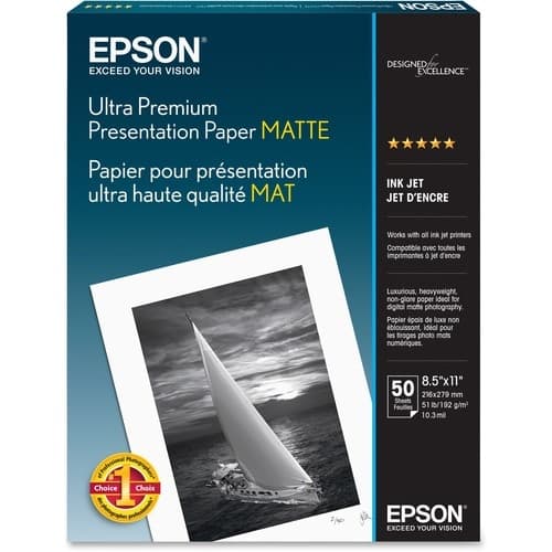 50 SHEET 8.5X11 LTR ARCHIVAL MATTE STYLUS 2000P  7500 9500 PRO