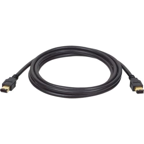 6FT FIREWIRE CABLE IEEE 1394 6PIN / 6PIN M/M 100-400 GBPS