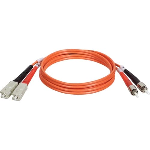 10FT DUPLEX MMF CABLE ST/SC 62.5/125 FIBER