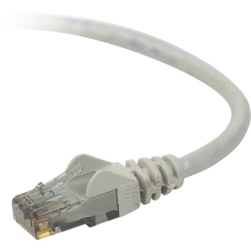 25FT CAT6 GREY SNAGLESS PATCH CABLE RJ45M/RJ45M