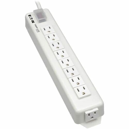 9 OUTLET METAL POWER STRIP 15 FT CORD 5-15R 5-15P 15A 120V