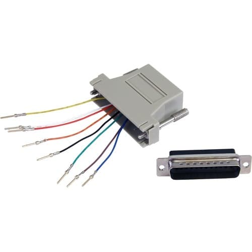 ADAPTER DB25M TO RJ45F