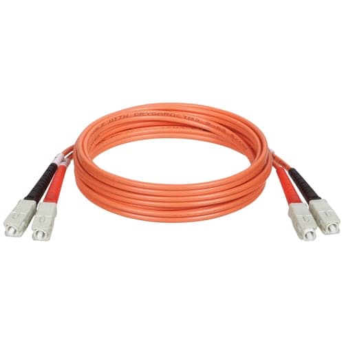 4M DUPLEX FIBER MMF SC/SC 62.5/125 PATCH CABLE     WSL