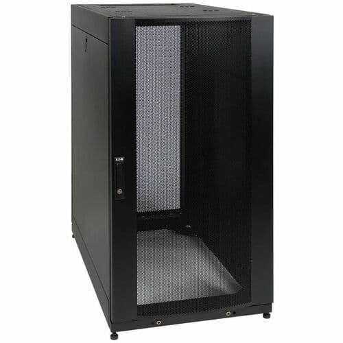25U RACK ENCLOSURE CABINET NETWORK SERVER SHOCK PALLET SHIP