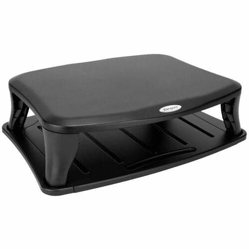UNIV MONITOR STAND UP TO 100 LBS TWO HEIGHT SETTINGS - BLACK