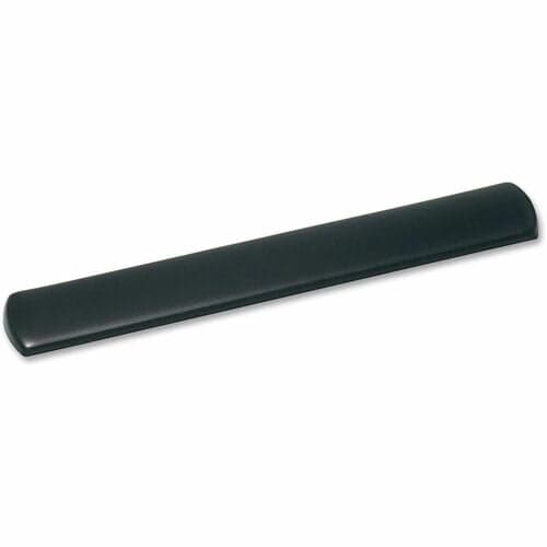 KEYBOARD WRIST REST GEL BLACK LEATHERETTE  KP200LE