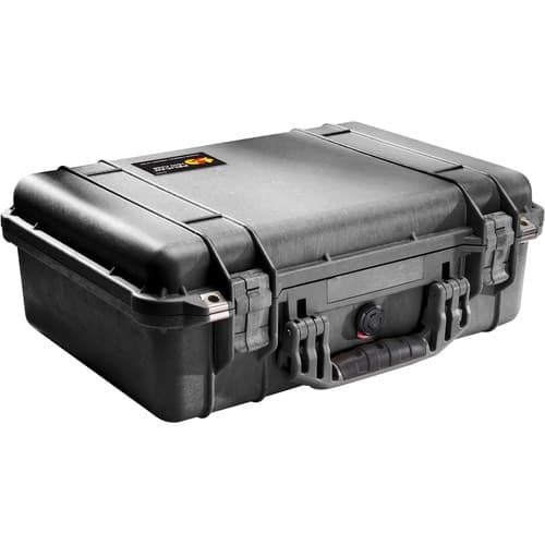 1500 HARD CASE BLACK WITH FOAM 16.75X11.18X6.12 PICK N PLUCK