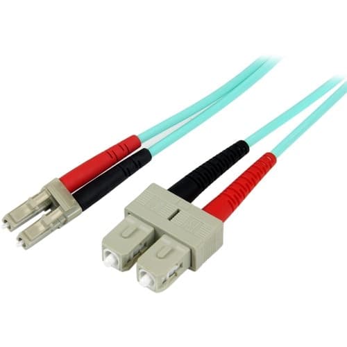 2M MULTIMODE FIBER OPTIC CABLE OM3 LC/SC 50/125 LSZH FIBER CABLE