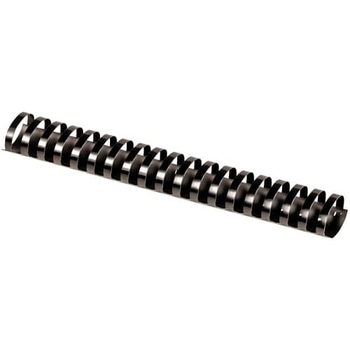 10PK 1-1/2IN BINDING COMBS PLASTIC BLACK