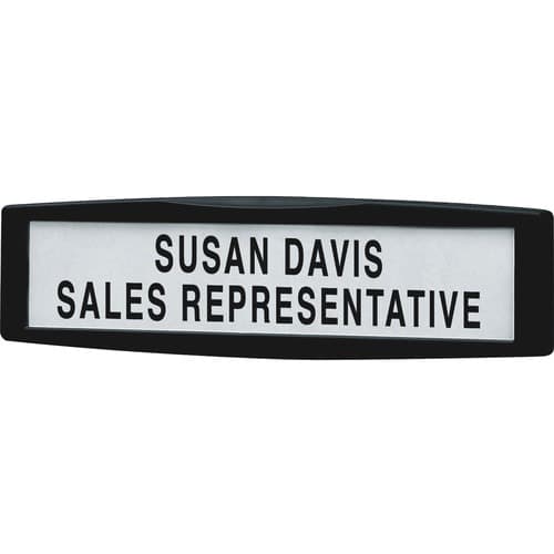 PARTITION ADDITIONS NAME PLATE 2.5INX9INX.75IN