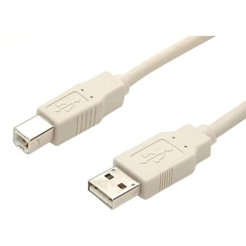 10FT USB A TO B CABLE USB 2.0 USB A TO B MALE PRINTER CABLE CORD