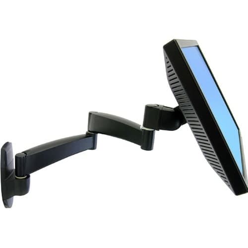 200 S WALL MNT ARM 2 EXTS BLK