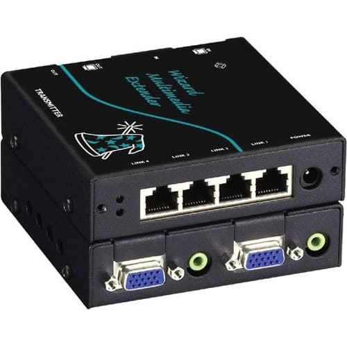 WIZARD MULTIMEDIA TRANSMITTER Q UAD VIDEO/STEREO AUDIO