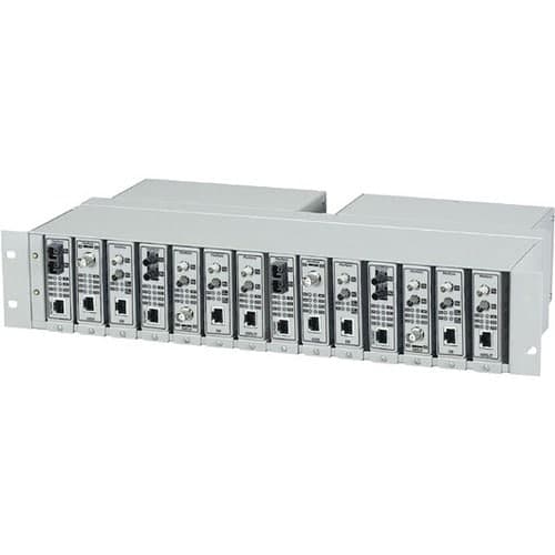 MEDIA CONVERTER CHASSIS WITH DU AL POWER SUPPLY 14-SLOT FLEXPOINT