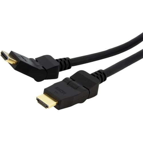 6FT SWIVEL HDMI CABLE ROTATING HDMI CORD VIDEO HDMI TO HDMI PIVOT