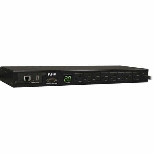 PDU MONITORED 1.9KW 120V 20A 1.9KW 120V 8 5-15/20R L5-20P/5-20P