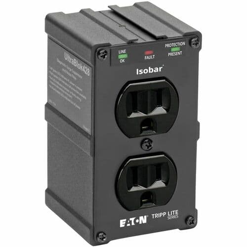 2 OUTLET DIRECT-PLUG IN SURGE 1410 JOULES SURGE PROTECTOR 15A