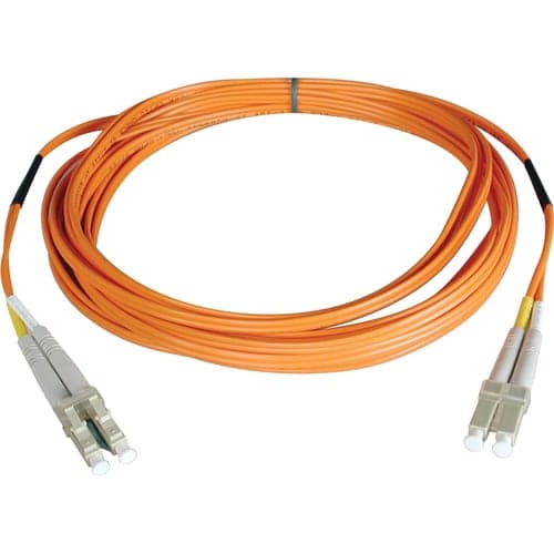 5M DUPLEX MMF CABLE LC/LC 50/125 FIBER OPTIC/ FIBRE CHANNEL