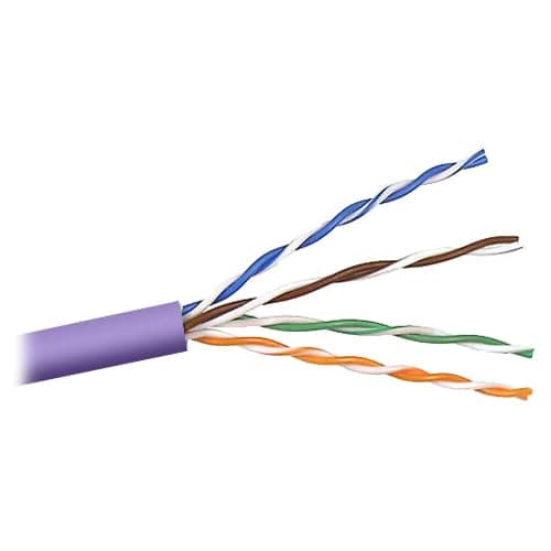 1000FT CAT5E PURPLE BULK STRANDED  (NO RETURNS)