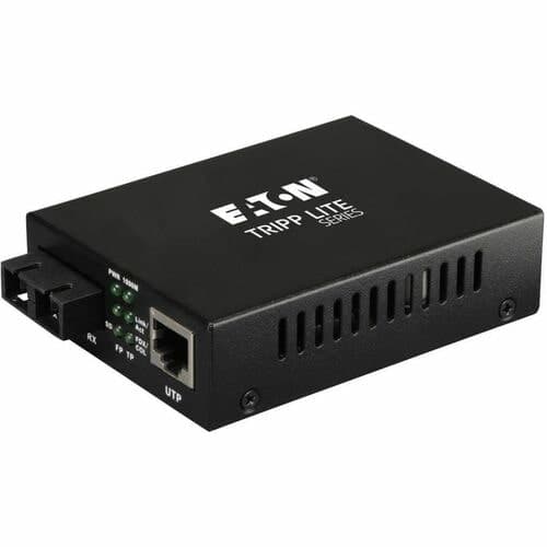 FIBER OPTIC GIG MEDIA CONVERTER UTP GIGABIT ETHERNET TO FIBER
