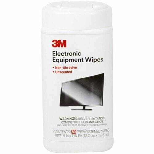 ELECTRONIC EQUIPMENT WIPES 80CT TUB