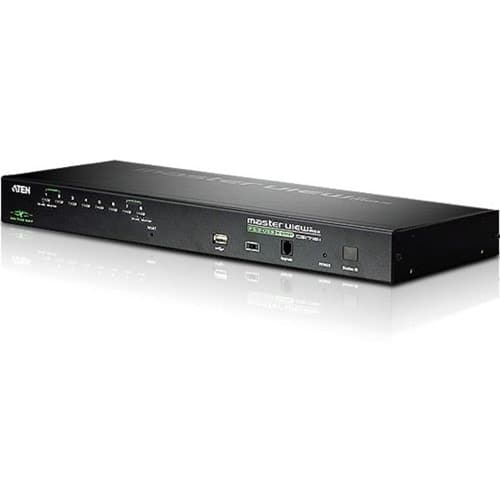 8PORT 1U USB-PS/2 KVM OVER IP