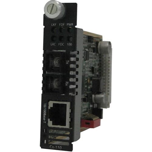C-110-S2SC80 MEDIA CONVERTER 10/100B-TX-100B-ZX 80KM 1550NM 2SC