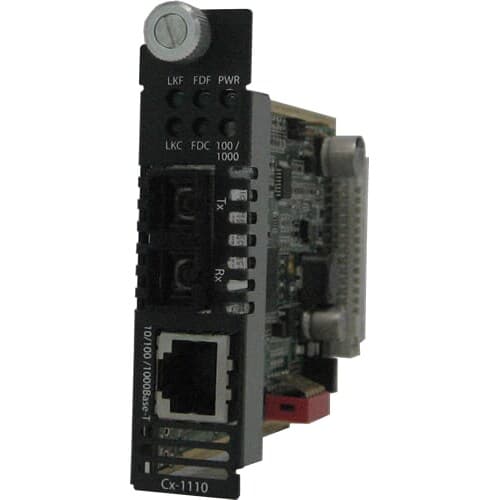 C-1110-S2SC70 MEDIA CONVERTER 10/100/1000-1000B-ZX 70K 1550NM 2SC