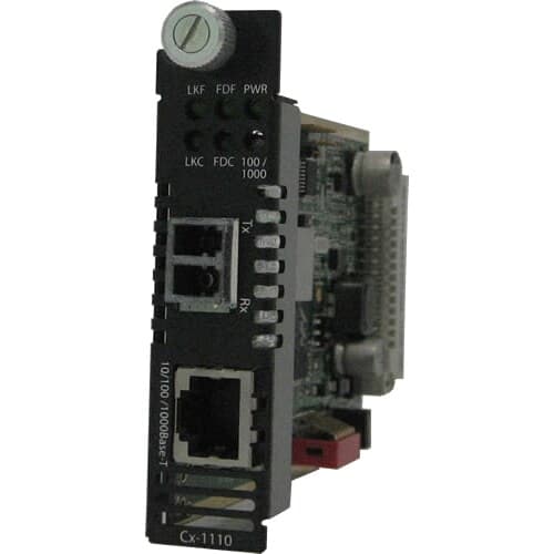 C-1110-S2LC70 MEDIA CONVERTER 10/100/1000-1000B-ZX 70K 1550NM 2LC