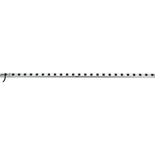 24 OUTLET SURGE STRIP 15FT CORD 1650 JOULES METAL 72 IN LENGTH