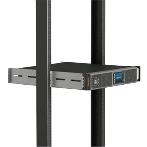 2U CENTER MOUNT BRACKETS FOR 19IN WIDE TELECOM/RELAY RACK