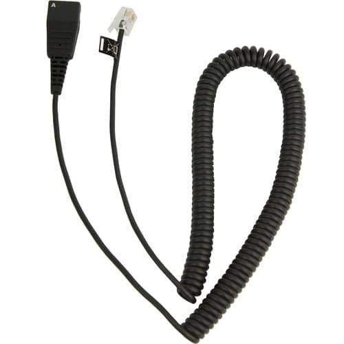 QUICK DISCONNECT TO RJ-9 COILED CORD FOR CISCO 794X/796X/797X
