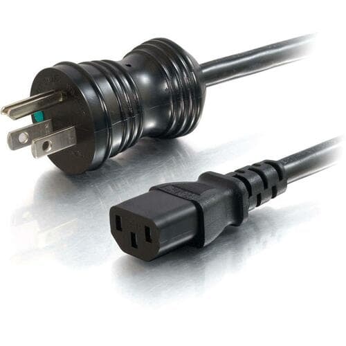 25FT 5-15P-C13 14AWG REPLACEMENT POWER CORD BLACK