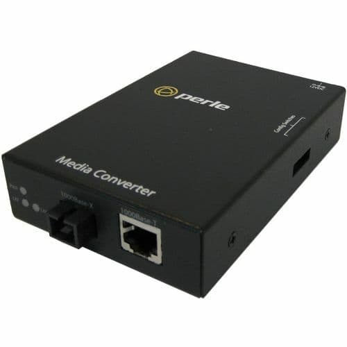 S-1110-S1SC40U MEDIA CONVERTER 10/100/1000-1000BX 40KM 1310NM 1SC