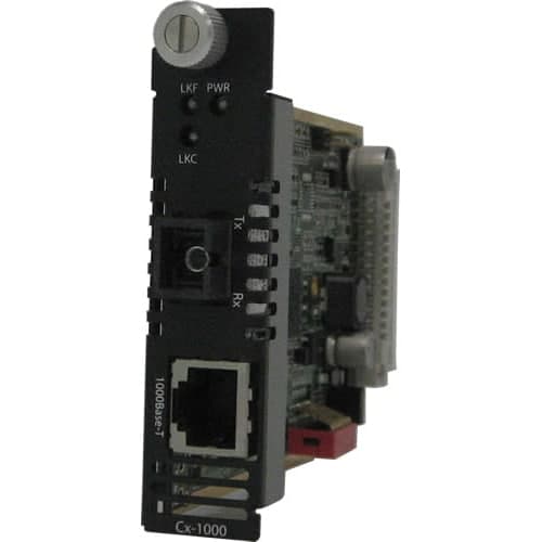 C-1000-S1SC20D MEDIA CONVERTER 1000B-T-1000B-BX 20KM 1490NM 1SC