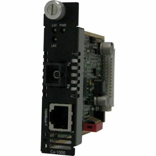 CM-1000-S1SC40D MEDIA CONVERTER 1000B-T-1000B-BX 40KM 1490NM 1SC