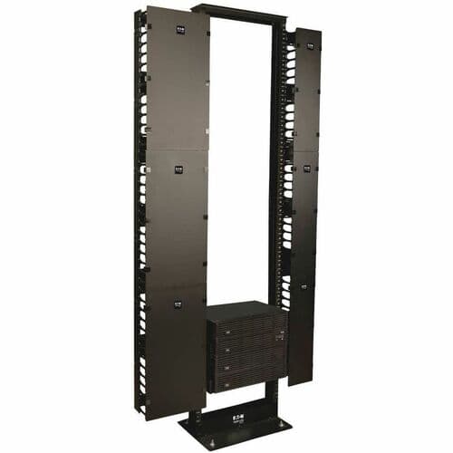 VERTICAL CABLE MANGER 6 FEET OPENFRAME RACK 12IN WD FINGER DUCT