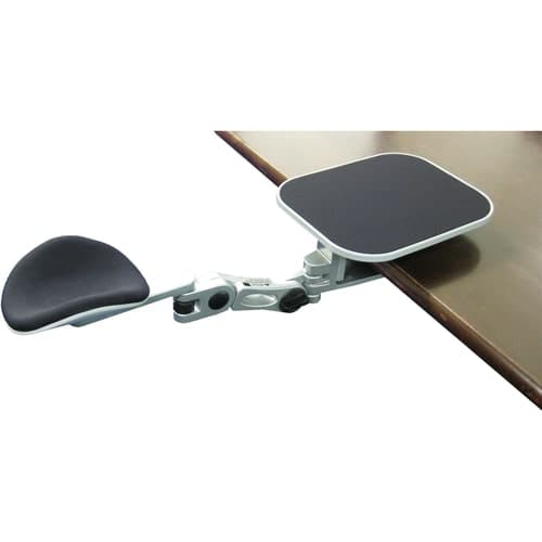 EG-ERGOARM ERGONOMIC ADJUSTABLE COMPUTER ARMREST W/ MOUSE PAD