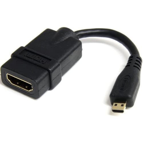 MICRO HDMI TO HDMI ADAPTER M/F UHD 4K 30HZ HDMI CONVERTER DONGLE